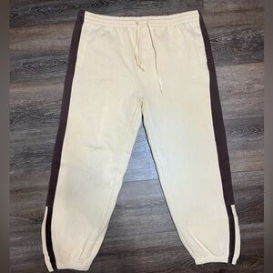 vintage southpole baggy cream sweatpants